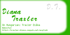 diana traxler business card